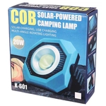 خرید، قیمت و مشخصات چراغ اضطراری کمپی خورشیدی مدل K-601