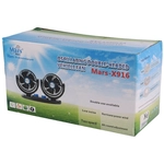 خرید، قیمت و مشخصات پنکه دو قلو خودرو مارس مدل Mars-X916