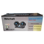 خرید، قیمت و مشخصات پنکه دو قلو فندکی خودرو میشل مدل HX-T304