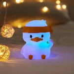 خرید، قیمت و مشخصات چراغ خواب شارژی سیلیکونی طرح اردک هدبند دار