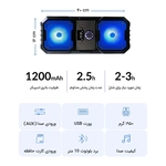 خرید، قیمت و مشخصات اسپیکر بلوتوثی قابل حمل مدل KTS-1048